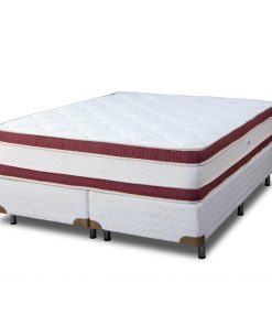 COLCHON Y SOMMIER CAELO DUAL RESORTES ENFUNDADOS 180x200